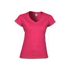 gildan softstyle ladies v neck t shirt 63v00l 6 colors