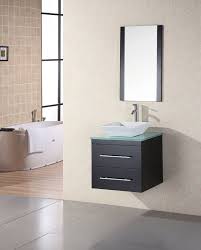 Add style and functionality to your bathroom with a bathroom vanity. Design Element Portland 24 Wall Mount Bathroom Vanity Espresso Black Vanity Bathroom Modern Bathroom Vanity Modern Bathroom Cabinets