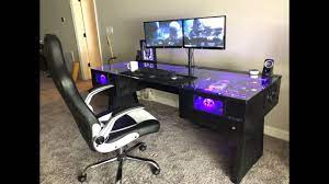 With a ~7 inch thick desk, there's no other way to have it be ergonomic. Diy Desk Pc Build Timelapse Youtube