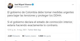 En el 2002 el expresidente colombiano álvaro uribe vélez, decretó conmoción interior, basándose en que la nación entera está sometida a un régimen de terror, con lo que logró que se aumentará la inversión a las fuerzas armadas y la policía nacional. Uribistas Piden A Duque Declarar La Conmocion Interior En Colombia Que Significa Tomar Ese Camino Infobae