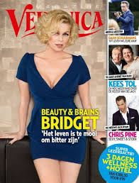 Why people had a crush on her? Bridget Maasland Veronica Magazine 18 January 2014 Cover Photo Netherlands