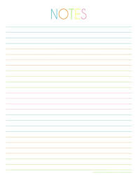 Free To Do And Notes Printables A Delightful Mess Notebook Paper Printable Free Printable Stationery Free Paper Printables