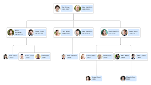 They can help you identify how ancestors are related and give you clues about birth, marriage, and death information. How To Make A Family Tree Chart Lucidchart Blog
