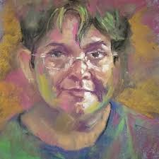 Red & Purple" • Oil