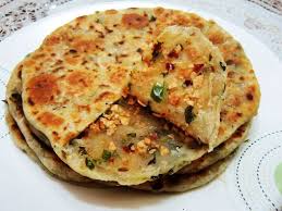 Papad Paratha Spicy Flatbread Indian Food Recipes Vegetarian Paratha Recipes Indian Food Recipes
