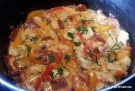 Pui Cu Ardei Si Smantana Piccata Romana Keto Grade A Plat Sans Viande Cuisine Italienne Recette Italienne