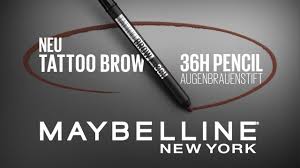 Learn to use your tattoo brow, a temporary eyebrow tattoo to create diverse makeup looks. Tattoo Brow 36h Pencil Entdecke Den Wischfesten Augenbrauenstift Von Maybelline New York Youtube