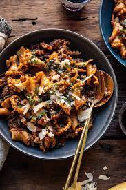 Slow Cooker Red Wine Braised Short Rib Pasta Recipe Braised Short Rib Pasta Half Baked Harvest Recipes Harvest Recipes