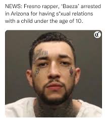 NEWS: Fresno rapper, Anthony Ray Baeza aka #Baeza was just locked up about  a month ago for putting hands