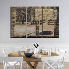 Cafe Collage Multi Panel Canvas Wall Art Wall Canvas Canvas Wall Art Multi Panel Canvas