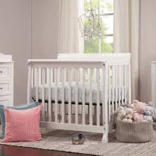 Davinci Kalani 4 In 1 Convertible Mini Crib And Twin Bed White Cribs Mini Crib Convertible Crib