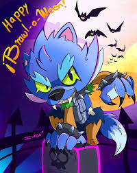 Happy Brawl O Ween By Ivy6323 On Deviantart Fnaf Drawings Funny Art Star Art