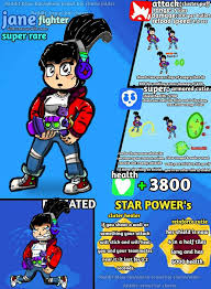 Once the brawler gets enough trophies, it will reach the new rank and get you a reward. Brawler Idea Jane Brawl Stars Amino