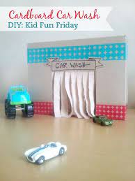 All For The Boys All For The Boys Car Wash Cardboard Car Diy Cardboard Car Wash