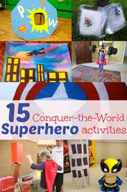 18 Superhero Activities For Kids To Conquer The World Superhero Activities Super Hero Activities Activities For Kids
