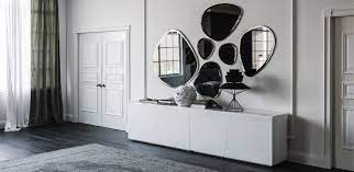 Where to put custom cut glass bathroom mirror? Hawaii Mirrors Cattelan Italia