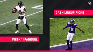 Lineup help and player news for dfs on fanduel dm for lineups and pricing (low prices). Fanduel Picks Week 11 Nfl Dfs Lineup Advice For Daily Fantasy Football Cash Games The Top Feed