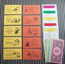 Make a fun customized game by printing blank monopoly cards. Chance New And Sealed Standard Monopoly Property Community Chest Cards Toys Games Board Traditional Games