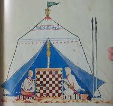 Image result for Persian manuscript chess