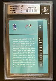 2002-03 In the Game Be A Player Ultimate Memorabilia 3rd Edition