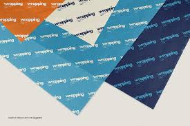 Wrapping Tissue Paper Mockup Set Paper Mockup Stationery Mockup Tissue Paper