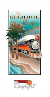 Red Anvil Design Works Llc Illustration Zero Retro Travel Poster Vintage Travel Posters Train Posters