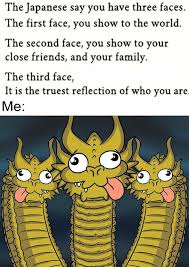 3 Face Dragon Mememe Memes Memes Pics All The Things Meme