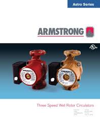 Astro Series 3 Speed Circulators S A Armstrong Limited