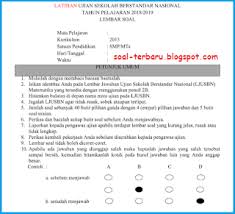Dengan demikian maka prediksi soal dan kunci jawaban usbn ipa smp 2018 yang kami share tentu saja memenuhi aspek validitas empirik dan. Prediksi Soal Usbn Ipa Smp 2019 Dan Pembahasannya