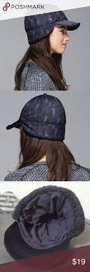 Lululemon Fluffed Up Run Hat Womens Running Gear Lululemon Ear Flap