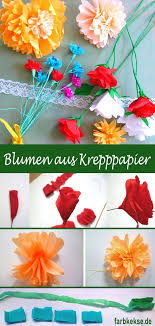 Diy basteln lernen.blumen (rosen) aus krepppapier. Blumen Aus Krepppapier Blumen Aus Krepppapier Blumen Basteln Aus Papier Krepppapier