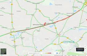 Kontynuując przebieg niemieckiej autostrady a12 z kierunku berlina , na terenie polski przebiega od granicy z niemcami w świecku przez poznań , konin i. Autostrada A2 Protest Taksowkarze Blokowali Autostrade Na Wysokosci Brwinowa Mapa Warszawa Nasze Miasto