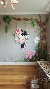 Pin By Luz Begazo On Pintura Decorativa Disney Room Decor Minnie Mouse Bedroom Decor Baby Girl Room Decor