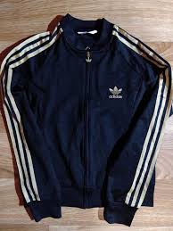 Black And Gold Adidas Jacket Adidas Originals 90 S Vintage Womens Tracksuit Top Jacket Black Gold Sweatshirt In 2020 Tracksuit Women Tracksuit Tops Jacket Tops