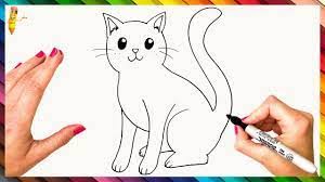 مرحلة الطفولة تصرف بنضج على نفس المنوال رسم قطة بطريقة سهلة -  plastipunto.com