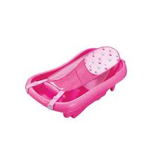 The reversible design allows you to easily change the angle your child lays on, so you can accommodate your growing baby. Sure Comfort Deluxe Newborn To Toddler Tub Pink Babies R Us Canada