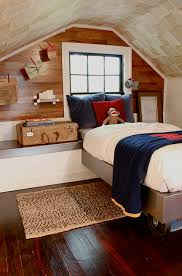 Stylish loft bedroom design full of creative ideas. Vintage Paper Ceiling Vintage Bedroom Kara Paslay Designs Home Modern Boys Rooms Home Decor