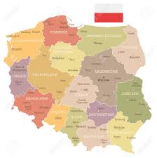 Turismo, hoteles, vuelos, lugares de interés. Mapa Vintage De Polonia Y Bandera Ilustracion Vectorial Ilustraciones Vectoriales Clip Art Vectorizado Libre De Derechos Image 83021932