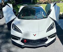 Image result for Arctic White 2023 Corvette