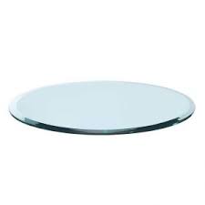 Bassett Glass 1 2 Thick 42 Round Beveled Polished Edge Tempered Glass Tabletop Round Glass Table Top Round Glass Table Glass Top Table