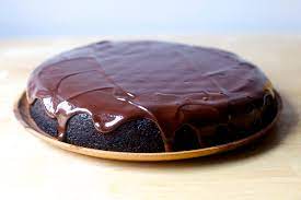 Melt dark choc, cocoa & hot water in microwave & then stir until it's a smooth mix. Chocolate Olive Oil Cake Smitten Kitchen