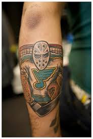 St Louis Blues Tattoo Source Reddit Com Blue Tattoo Tattoos Ear Tattoo