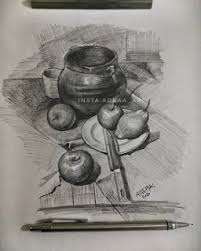 رسومات للفنانة العراقية عذراء عباس الخزعلي رسم الرصاص drawing pencil art painting