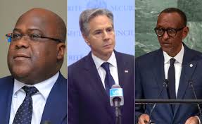 Antony Blinken Makes Call to Ease Rwanda, DR Congo Tensions