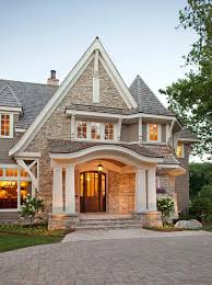 Custom house with a porch and professional landscaping in canada. Exterior Small Home Design Ideas Novocom Top
