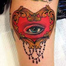 Pin By Deanna On Heart Tattoos Neck Tattoo Eye Tattoo Tattoos