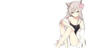You can also download hd background in png or jpg, we provide optional download button which you. Hd Wallpaper White Background Anime Original Characters Kitsunemimi Anime Girls Wallpaper Flare