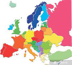 Check spelling or type a new query. Aufkleber Bunte Europa Karte Pixers Wir Leben Um Zu Verandern