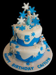 I love using our homemade cream cheese frosting recipe but you can use any kind of frosting you prefer. Frozen Themed Birthday Cake For A 5 Year Old Featuring Elsa Olaf Frozen 5th Birthday Cake F Frozen Birthday Cake Birthday Cake Kids Birthday Cake Singapore