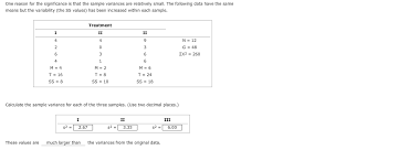 To calculate the fit of our model, we take the differences between the mean and the actual sample observations, square them, summate them, then divide by the degrees of freedom (df) and thus get the variance. Please Compute The Sum Of Squares Between Sum Of Chegg Com